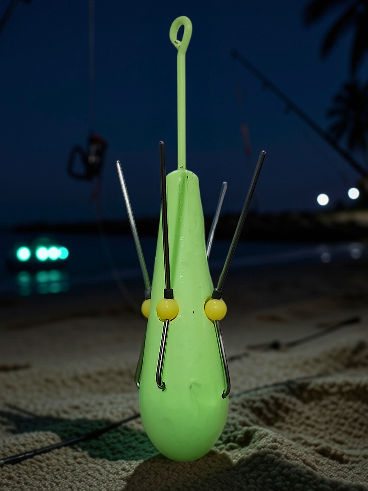 7.5oz Glow Lead Gripper Weight