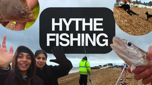 Hythe Beach Fishing – A Windy Morning but a Mixed Bag