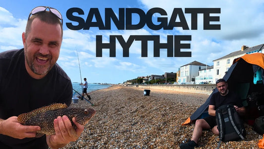 Sandgate to Hythe  Fishing the Beaches 9th October 2025