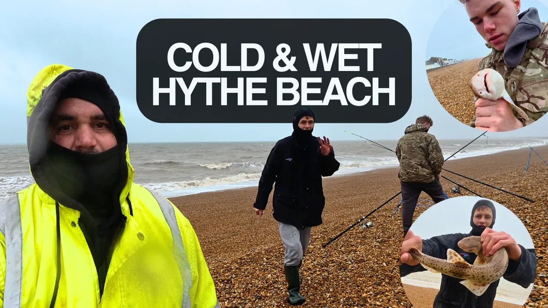 Battling the Elements at Hythe Beach – Wind, Waves & A Mixed Bag