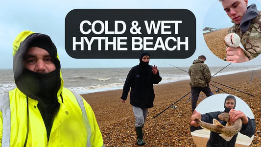Battling the Elements at Hythe Beach – Wind, Waves & A Mixed Bag