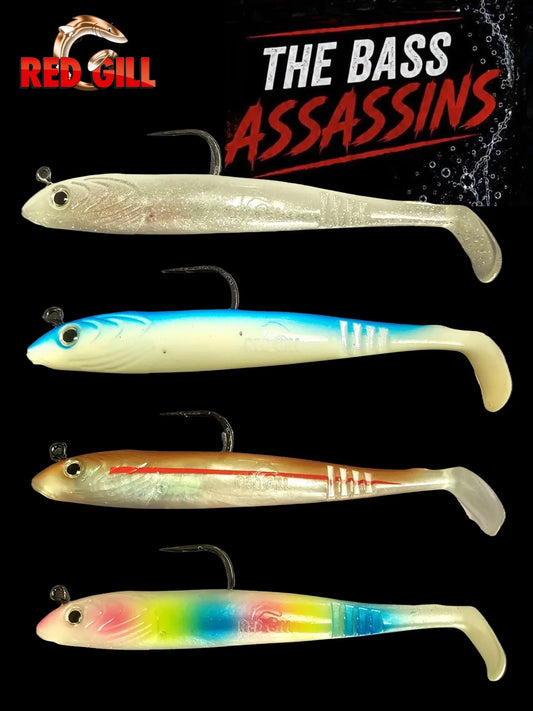 Red Gill Bass Assassin Lure – 4.5" / 16.5g