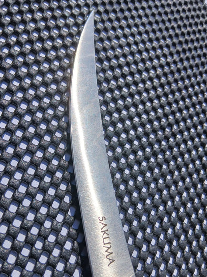 Sakuma 6" Fillet Knife with Sharpener & Sheath (COLLECTION ONLY)