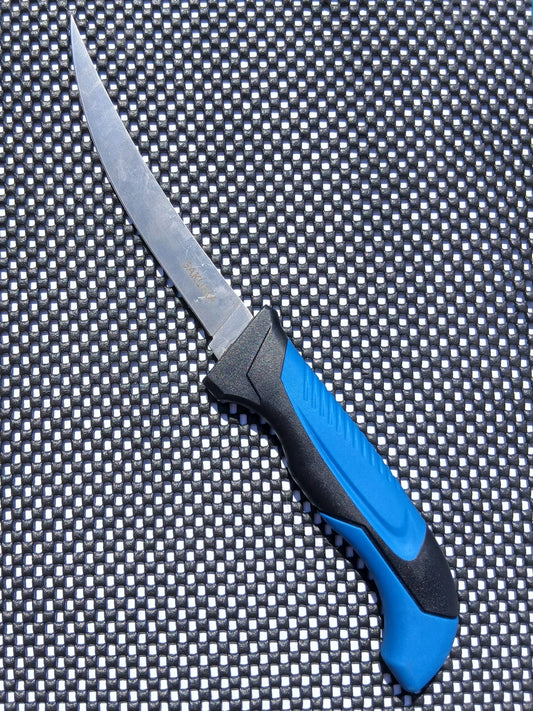 Sakuma 6" Fillet Knife with Sharpener & Sheath (COLLECTION ONLY)