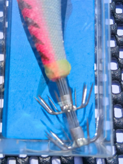Red Gill Pink 21g Squid Jig